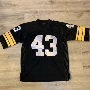 TROY POLAMALU #43 PITTSBURGH STEELERS SIZE MEDIUM SPORTSWEAR JERSEY